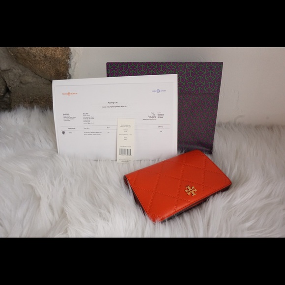 ❌SOLD❌Tory Burch Georgia medium slim wallet - Picture 7 of 8
